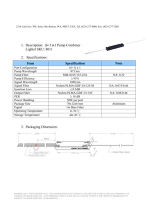 PM(6+1)x1 Combiner