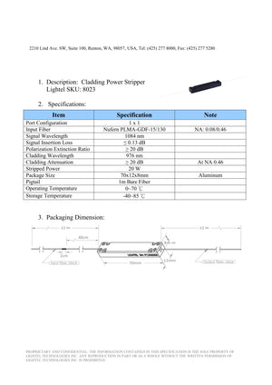 Cladding Power Stripper